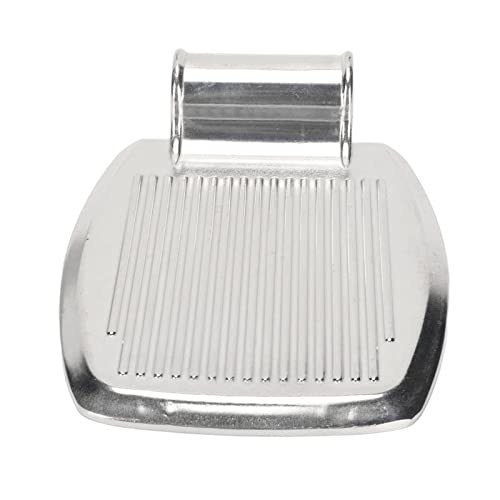 Rollstuhl-Fußpedal-Fußstütze, Aluminiumlegierung, Strukturierte Oberfläche, Verbundwerkstoff-Fußplatten, Kompakte, Leichte, Hochklappbare Beinstützen, Hochfeste Fußplatte,