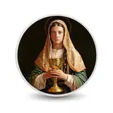 Heilige Frau mit Kelch 1oz Silbermünze, Münzstätte Arverni
