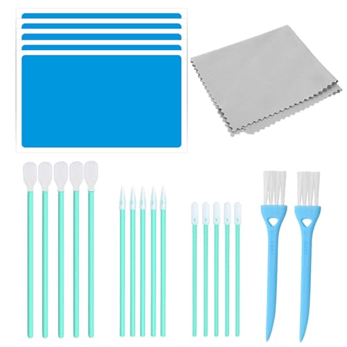 XNIVUIS 23 Stück Handy Reinigung Set Handy Reinigungsset Putzset USB Ladeanschluss und Kopfhöreranschluss Reiniger Set, Multifunktionaler Elektronisches Produkt Reinigungsset (Mehrfarbig)