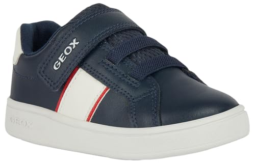 Geox Baby-Jungen B ECLYPER Boy A Sneaker, Navy/RED, 24 EU