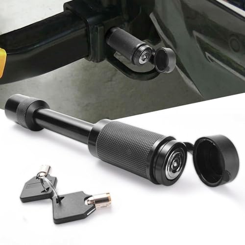 Trailer Hitch Lock, 5/8 Zoll Anhänger kupplungsschloss, Aluminium Legierung Hitch Receiver Pin Lock mit 2 Schlüsseln für Anhänger LKW Auto und Boot
