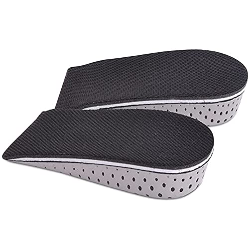 Unisex Atmungsaktive Unsichtbar Erhöht Einlegesohlen Schuh Pad, Erhöhende Schuheinlagen Erhöhter Schuh 2cm-5cm Schuhpolster (3cm)