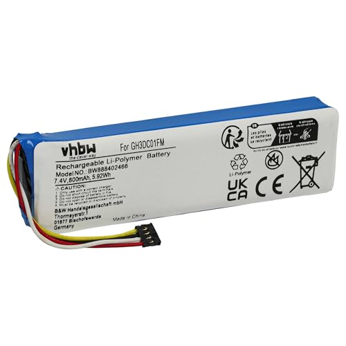 vhbw Akku kompatibel mit Xiaomi Fimi Palm Videokamera Camcorder (800mAh, 7,4V, Li-Polymer)