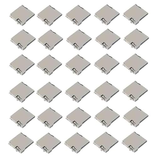 50PCS MINI SD TF Card Holder Card Slot