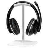Newaner Headset Halterung, Abnehmbare Kopfhörer Ständer mit TPU Rutschfestem Silikon für Alle Kopfhörergrößen, Headset Ständer für Over Ear Kopfhörer und Gaming Kopfhörer, Geeignet für Tisch, Vitrine