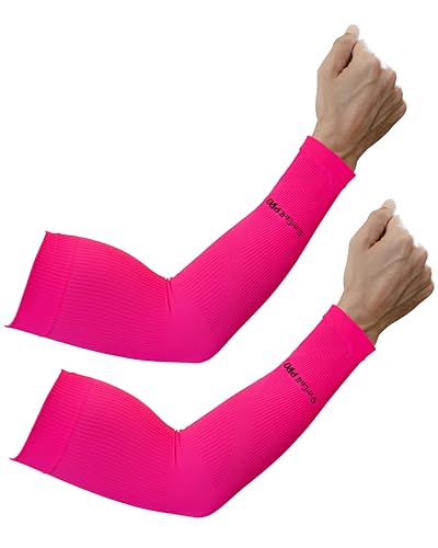 SLIMCELL PRO Armstulpen Damen Herren UV Protection Sleeves - Volleyball Armschoner, Arm Sleeve Gaming, Armsleeve Padel, Armstulpen Herren, Armlinge Tennis, Arm Stulpen Kompression - Made in Italy