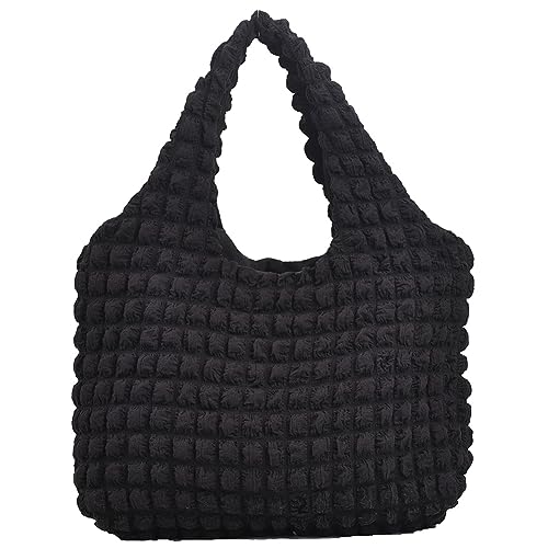 ARVALOLET Damen-Umhängetasche, gesteppt, niedlich, leicht, faltbar, modisch, große Kapazität, Damen-Einkaufshandtasche