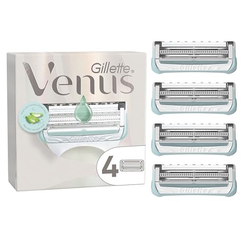 Gillette Venus For Pubic Hair & Skin Damenrasierklingen, 4 Stück