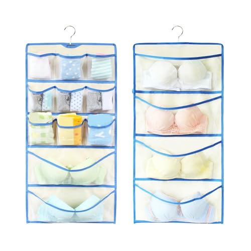 Tmboryuu Hanging Storage Bag BH Und Unterwäsche Hängende Aufbewahrungsorganisatoren BH Speichertasche Für BH Socken Unterwäsche