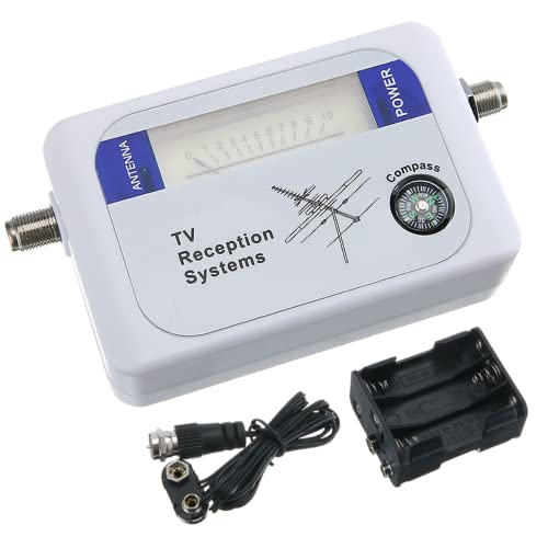 DollaTek Digital TV Signal Finder Tragbares, leichtes 95DTW DVB-T-Fernsehgerät, Antennenstärkemessgerät