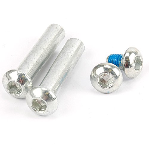 2 Stück FunTomia Aluminium Waveboard Achsen Ersatzteil für Rollen LED Rollen Aufhängung Caster