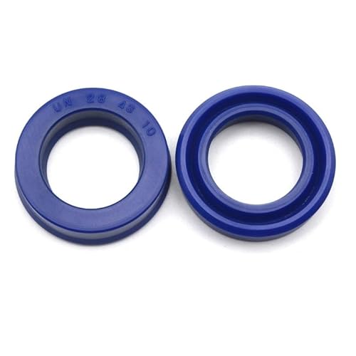5-teiliger Hydraulikdichtungssatz – Hochdruck-Polyurethan-Öldichtungen for Zylinder, Typ UHS UNS, verschleiß- und temperaturbeständig(UHS 65x75x6 (5Pcs))