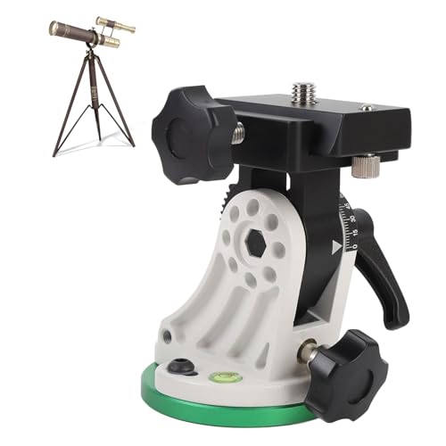 Teleskopmontage, Sitz der Breitengradeinstellungen, Aluminiumlegierung Equatorial Wedge Instrument Latitude Basis, 90 ° -Abstellung für Astronomie -Teleskopzubehör