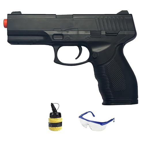 Pistole Vigor V310 Feder (6 mm) + Flasche 0,12 g + Brille | Airsoft-Waffe mit Druckluft-Starterpistole