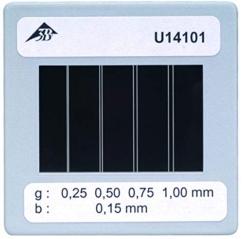 3B Scientific U14101 Membran mit 4 Doppelschlitzen in unterschiedlichen Abständen