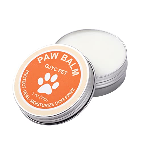 GJYC PET Hunde Pfotenbalsam, Heilt, Repariert & Restauriert Trockene, Rissige & Geschädigte Pfoten | Natürlicher Creme-Butter-Wachs Feuchtigkeitsspender für Hundepfoten