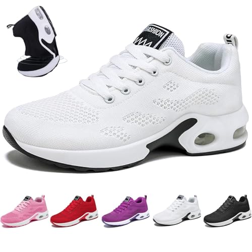 Donubiiu Orthocare Schuhe,Orthocare - Ergonomische Schmerzlinderungs-Schuhe,Bergxperten Schuhe Damen Ortho Care (Weiß,41)