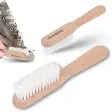 Cleangang Sneaker Reinigungsbürste Boot Champ für eine schonende Reinigung von Textil, Leder - Hochwertige Schuhbürste mit synthetischen Borsten - Sneaker Reiniger Bürste, Mehrfarbig, 180x25x10 mm
