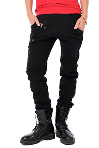 Coole lässige Freizeit Jogginghose Damen/Freizeithose Frauen schwarz/Boyfriend Style Hose mit Print Spiele Elfen von 3 Elfen Sporthose - grau M