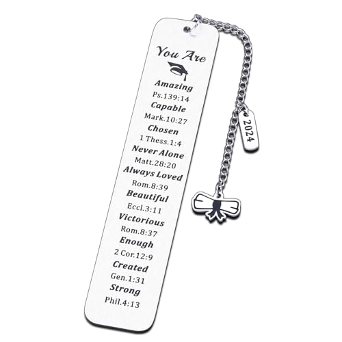 Lesezeichen für die Klasse 2024, Geschenk zum Schulabschluss, inspirierende Geschenke für Senioren, High School, College 2024, Geschenke für Teenager, Jungen, Mädchen, Kinder, Geschenke für Männer,
