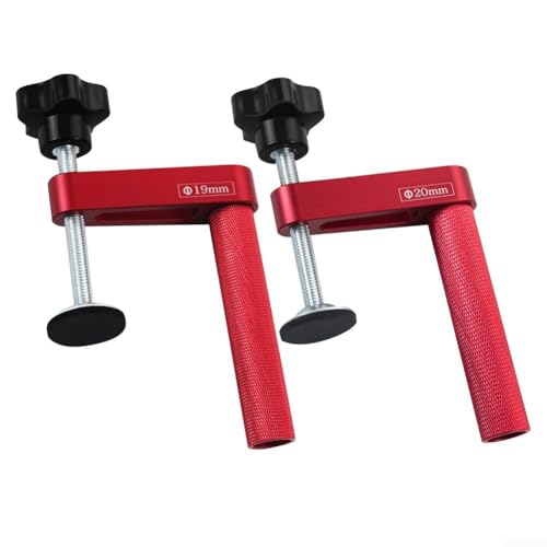 Innovatives Bankstop-Design, Aluminium-Halteklemme für effiziente Holzarbeiten (20 mm)