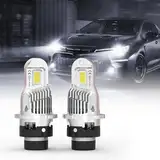 MOTORHOOK 2 Stück D2S Xenon Brenner 12V 35W,Xenon-Scheinwerferlampe, 6500K Kühles Weiß, D2S mit Zertifizierung, Ersatz für HID-Xenonlampen, Stabile Leistung & Extrem Langlebig