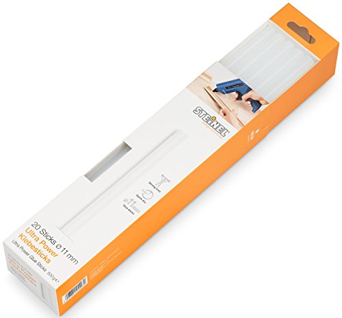Steinel Klebesticks Ultra Power, 11 mm Durchmesser, 20 Sticks, 500g, universeller Schmelzkleber für starke Verbindungen