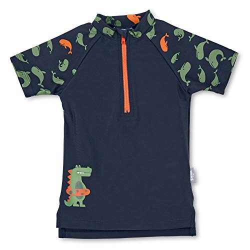 Sterntaler Baby-Jungen Schwimmshirt Rash-Guard-Shirt, Marine, 92