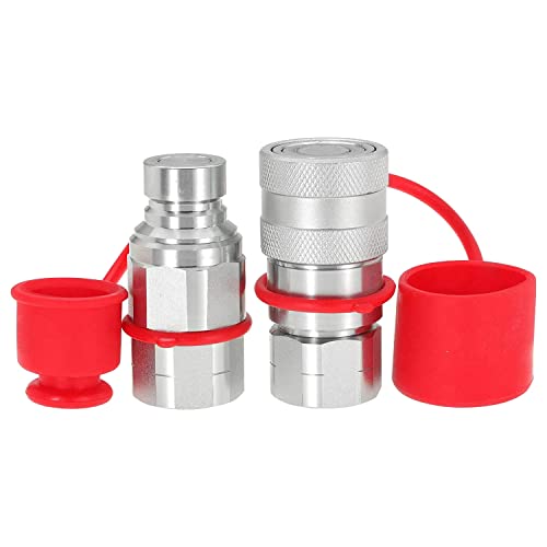 Loufy Trennkupplungen, 1/2 , NPT, Set mit Kompaktlader auf Reifen, NPT 1/2