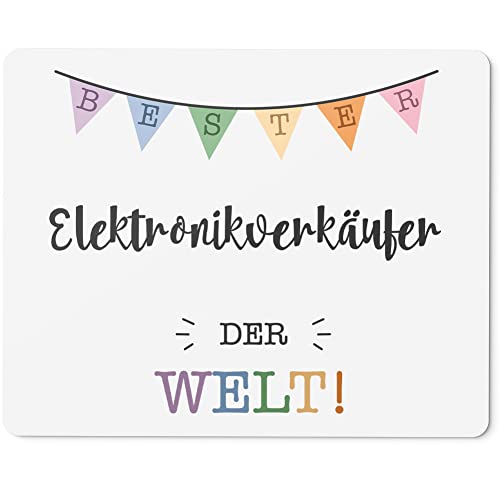 JUNIWORDS Mauspad Mousepad, Bester Elektronikverkäufer der Welt (5696846)