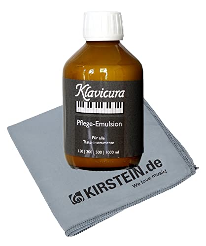 Klavicura Klavierpolitur 200 ml mit Poliertuch