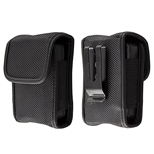 caseroxx Funkmeldertasche, Feuerwehr und Einsatzkräfte, passend für EuroBOS Slim, Swissphone Boss/Quattro/Hurricane/Res.Q, TPL Birdy Slim, Selectric Polarion, Oelmann etc. in schwarz
