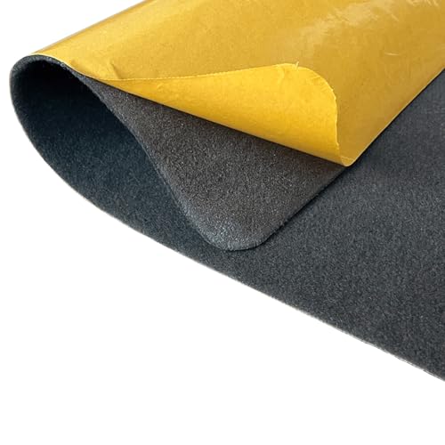 wamovo Innenverkleidung Filz Schiefer Selbstklebend 1x2m, 2 Quadratmeter, DIY, Campervan