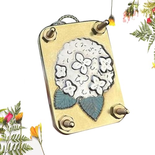 mzvoo Mikro-blumenpresse,mikro Blumenpresse,Mini-Blumenpressen-Set,Pflanzen, Kunst & Handwerk, Metallpressen, DIY Gepresste Blumenpflanzen-Erhaltungs-Set Für Kunst- Und Handwerksliebhaber