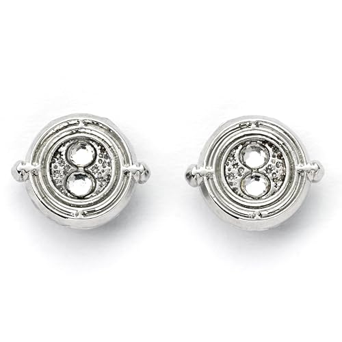 Harry Potter - Time Turner - Ohrstecker - Metall (Einheitsgröße) (Silber)
