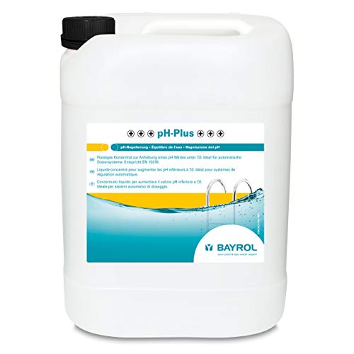 Bayrol pH Plus flüssig 20 Liter / 25 kg zur pH Wert Erhöhung Schwimmbadpflege