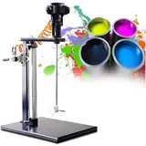 HTONVK 5 Gal/20L Gallonen pneumatischer Halterungsmischer, automatische Hubmischer-Farbrührmaschine für das industrielle Farbmischen