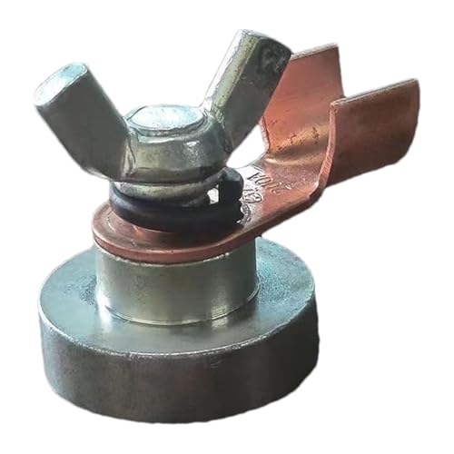 Magnetische Grounding Clamp, starke magnetische Welding Halterung, Magnetkopf, lange Haltbarkeit und Stabilität Klemmen für Bögen, 3,8 x 3,8 x 4,5 cm