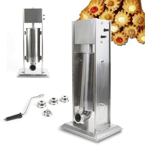 SKIHOT Churros-Füllmaschine,kommerzielle Churros-Marmelade-Füllmaschine für lateinamerikanische Früchte,ideal für spanische Churros und Donut-Füllung,7L