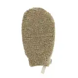 OMNIA BOTANICA - Peeling-Handschuh aus Jute – Natürliches Körperpeeling – Handschuh aus pflanzlichem Rosshaar – Badehandschuh – für alle Hauttypen geeignet – Körpermassage – Spa – Intensives Peeling