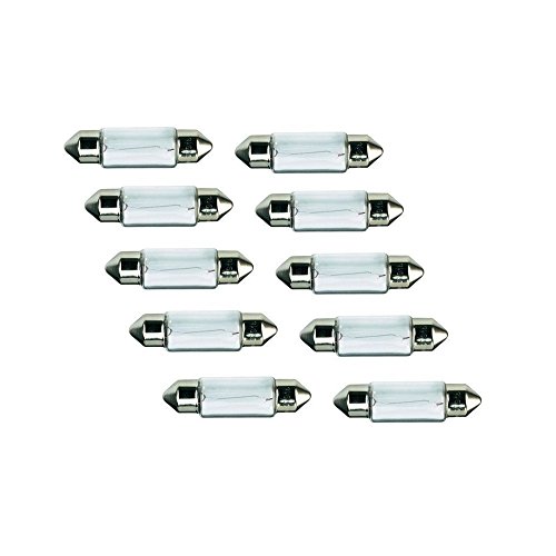 10x Kummert Business Glühlampe Halogen C5W Soffitte 36mm 5W 12V PKW Innenraum, Kennzeichenbeleuchtung