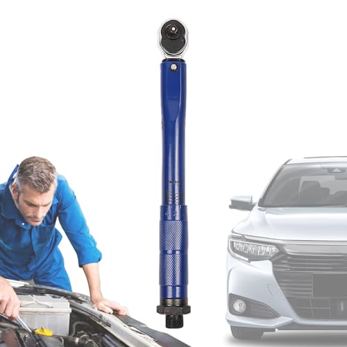 Drehmomentschlüssel | Präziser Drehmomentschlüssel für die Reparatur – Klare Waagen Schraubenschlüssel mit ergonomischem Griff für Motorreparatur, Mechanik, Reifenwechsel, Autowartung
