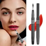 2 Stück Lippenstift Pinsel, Einziehbarer Make-Up Concealer Pinsel, Mini Lippen Makeup Applikator für Lipgloss