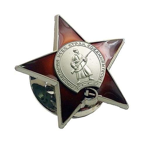 Auftrag von Roter Stern Russian Red Armee Sowjetunion UDSSR Militär Medaille Abzeichen Gedenkmünze Geschenk