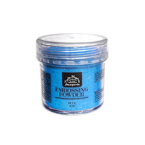 Stamperia WY07 Embossing Powder, Blue, 4 x 0,5 x 4 cm