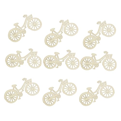 Garneck 10 Stück Holz Fahrrad Deko – Rustikale Holz Deko Für Hochzeit Und - Perfekte Fahrrad Deko Für Kreative Wohnideen Und Festliche Anlässe
