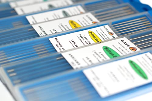 10x Wolframelektroden zum WIG Schweißen Wolframnadeln 175mm (10x Grau 3,2mm)