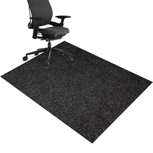 Bodenschutzmatte für Hartböden Schreibtischstuhl Unterlage für Laminat Gaming Stuhl Unterlage für Parkett Bürostuhlmatte Teppich Bürostuhl Unterlage-Kratzfest Geeignet für Büro Zuhause 180 x 200 cm