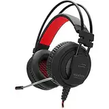 Speedlink MAXTER Stereo Headset - Gaming Headset mit flexiblen Mikrofon, Kabelfernbedienung, für PS4, schwarz
