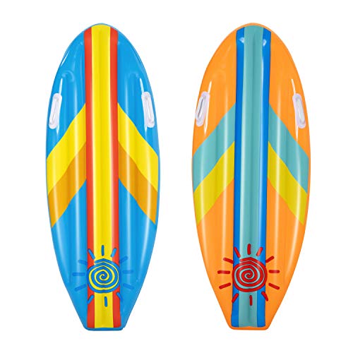 Bestway Wellenreiter in Surfboardform, Stars and Flowers, 114 x 46 cm, sortiert